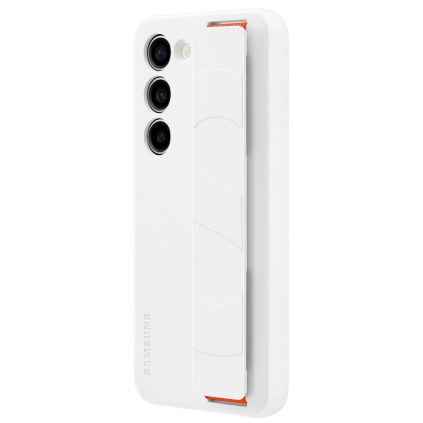Чехол Samsung Silicone Grip Case для Galaxy S23 White фото 2