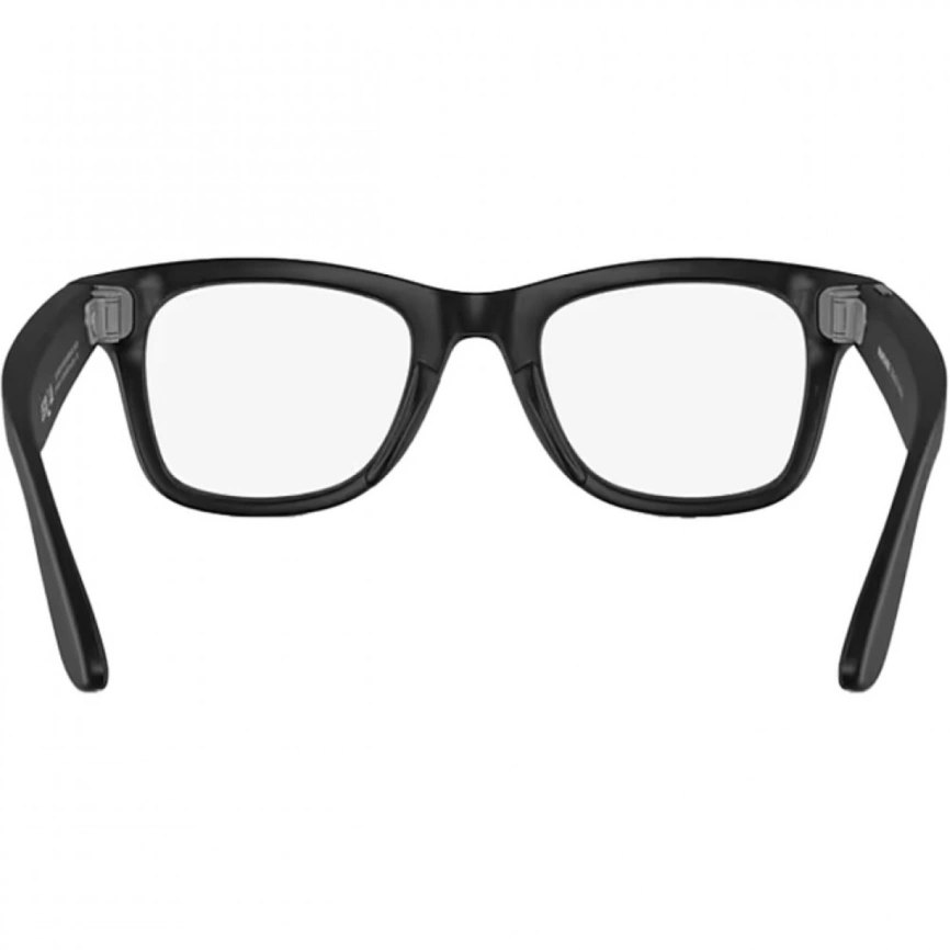 Умные очки Ray-Ban Wayfarer Matte Black/Transitions (RW4006) L Graphite Green фото 4