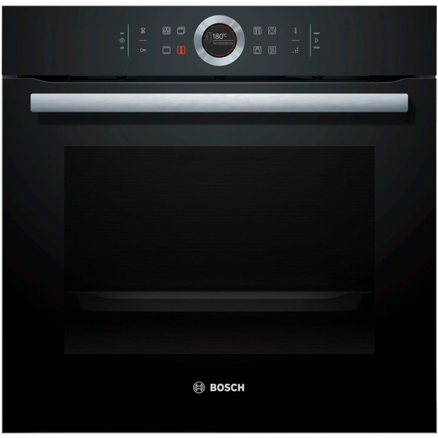 Электрический духовой шкаф Bosch Serie 8 HBG655NB1 Black фото 1