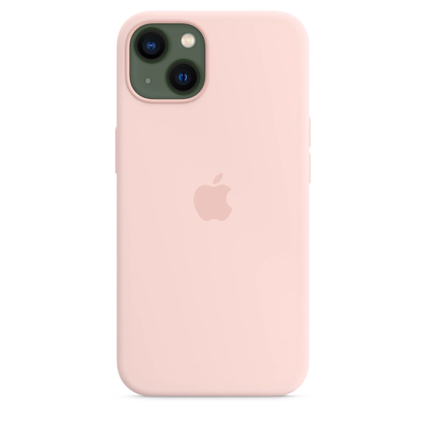 Силиконовый чехол Apple MagSafe для iPhone 13 Розовый мел фото 7