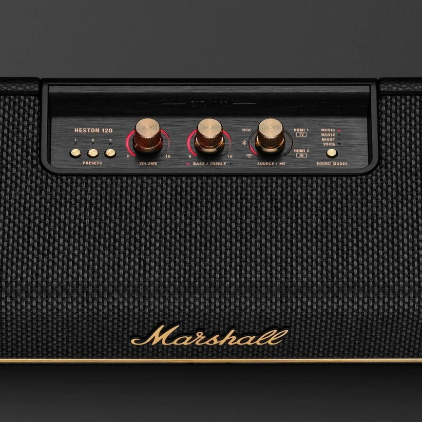 Саундбар Marshall Heston 120 Black фото 5