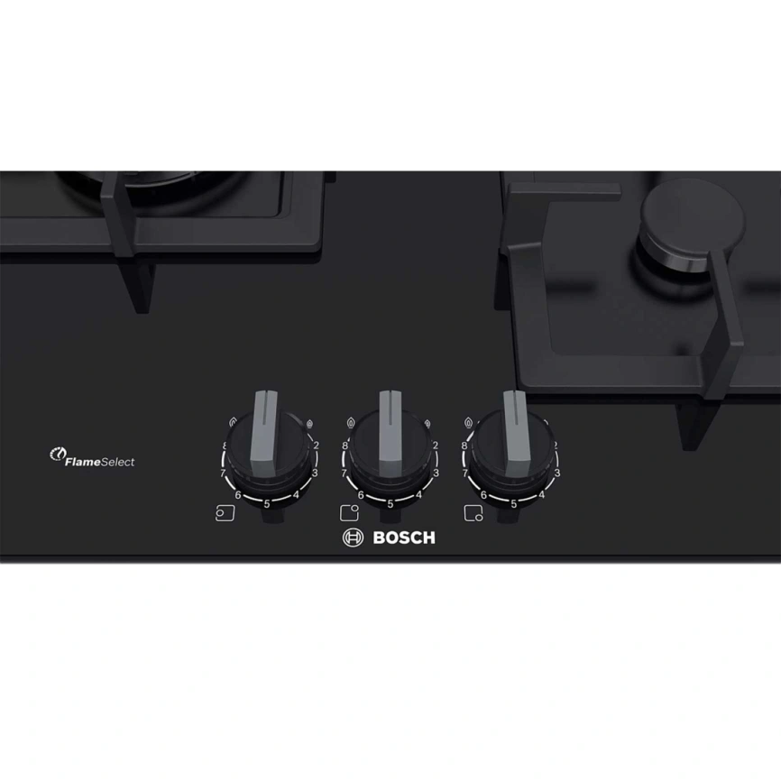 Газовая варочная панель Bosch Serie 6 PPC6A6B20 Black фото 4