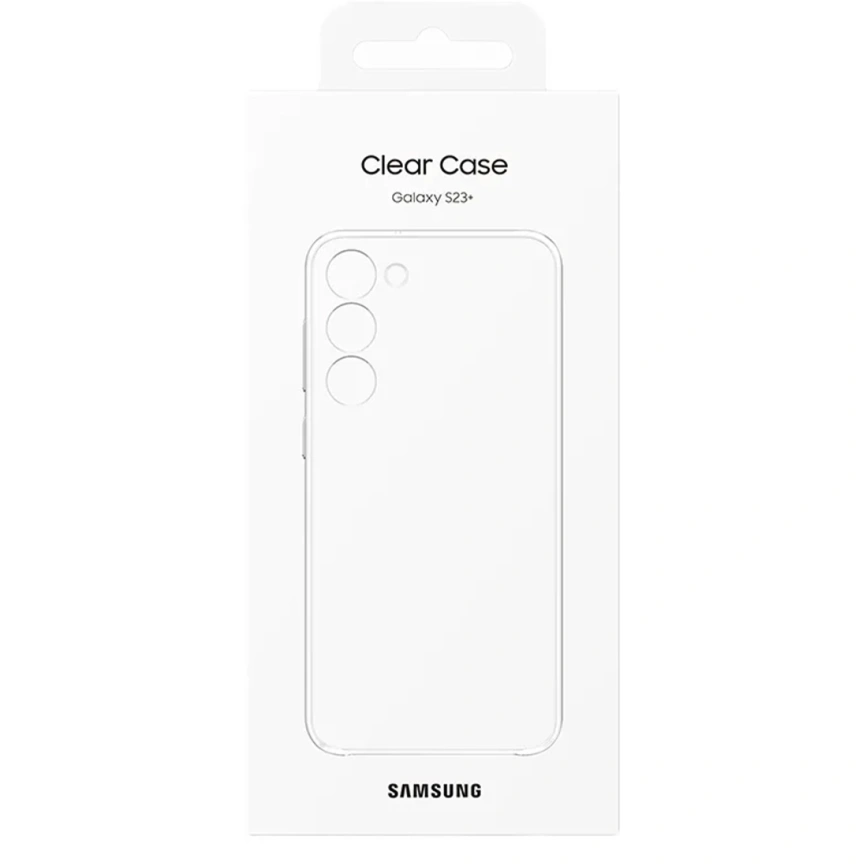 Чехол Samsung Clear Case для Galaxy S23 Plus фото 3