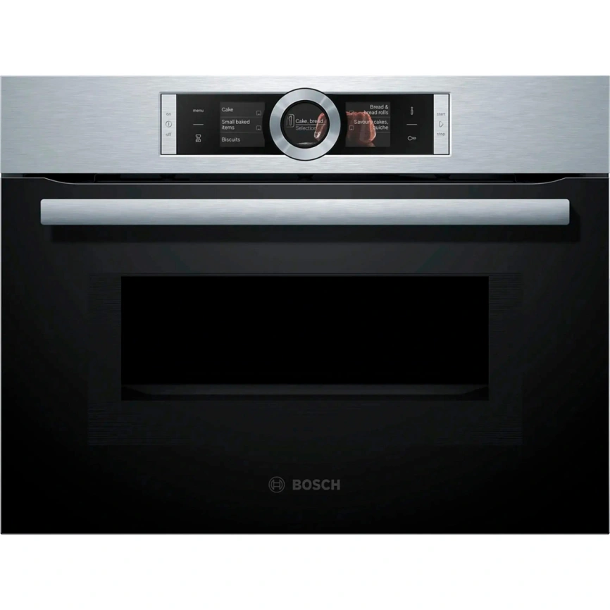 Электрический духовой шкаф Bosch Serie 8 CMG656BS1 Silver фото 1