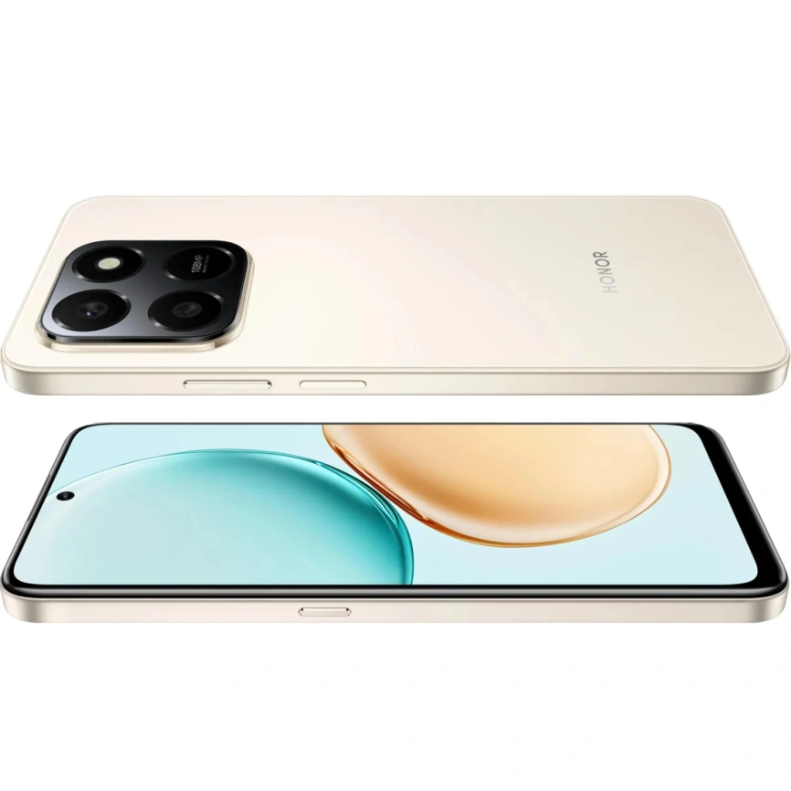 Смартфон Honor X7d 8/256Gb Desert Gold фото 2