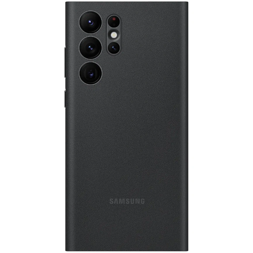 Чехол Samsung Smart LED View Cover Galaxy S22 Ultra (EF-NS908PBEGRU) Black фото 4