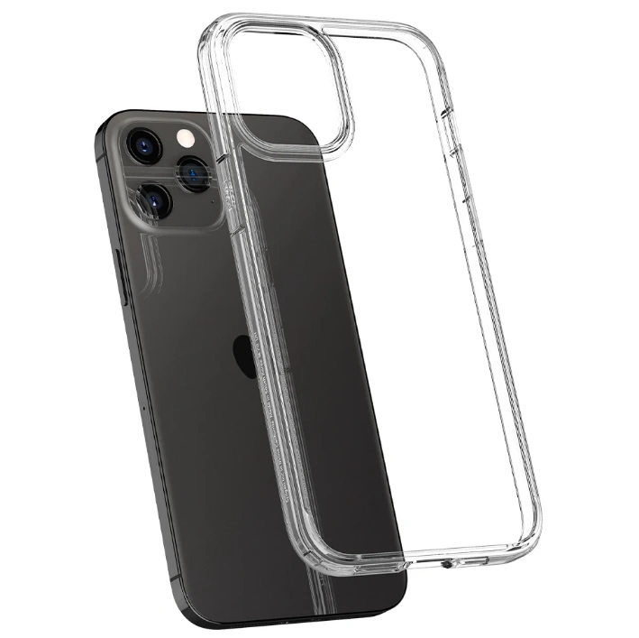Чехол Spigen Ultra Hybrid для iPhone 12/12 Pro (ACS01702) Crystal Clear фото 2