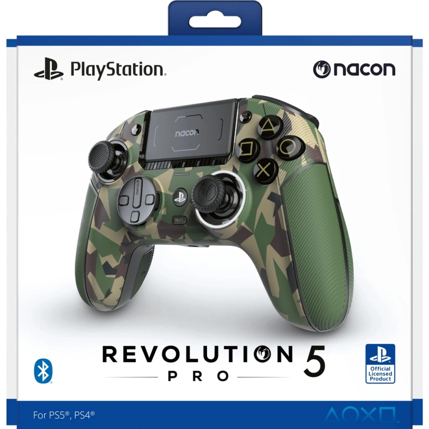 Джойстик беспроводной Nacon Revolution Pro 5 Forest Camouflage фото 7
