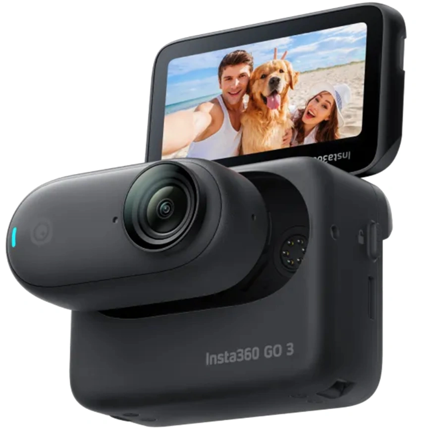 Экшн-камера Insta360 GO 3 64 Gb Midnight Black фото 1