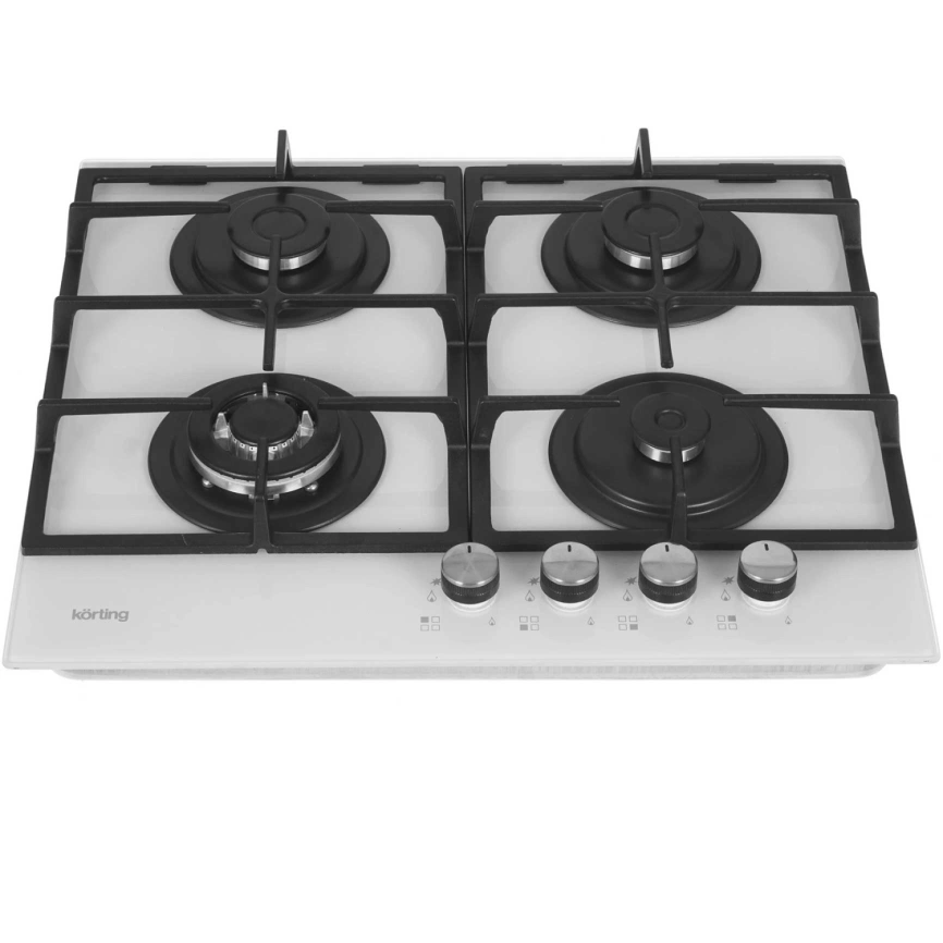 Газовая варочная панель Korting HGG 6722 CTW White фото 2