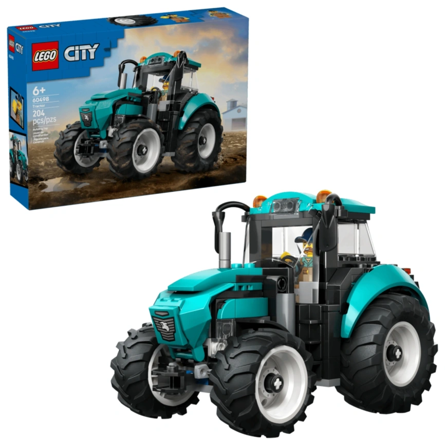 Конструктор LEGO City Tractor 60498 фото 1