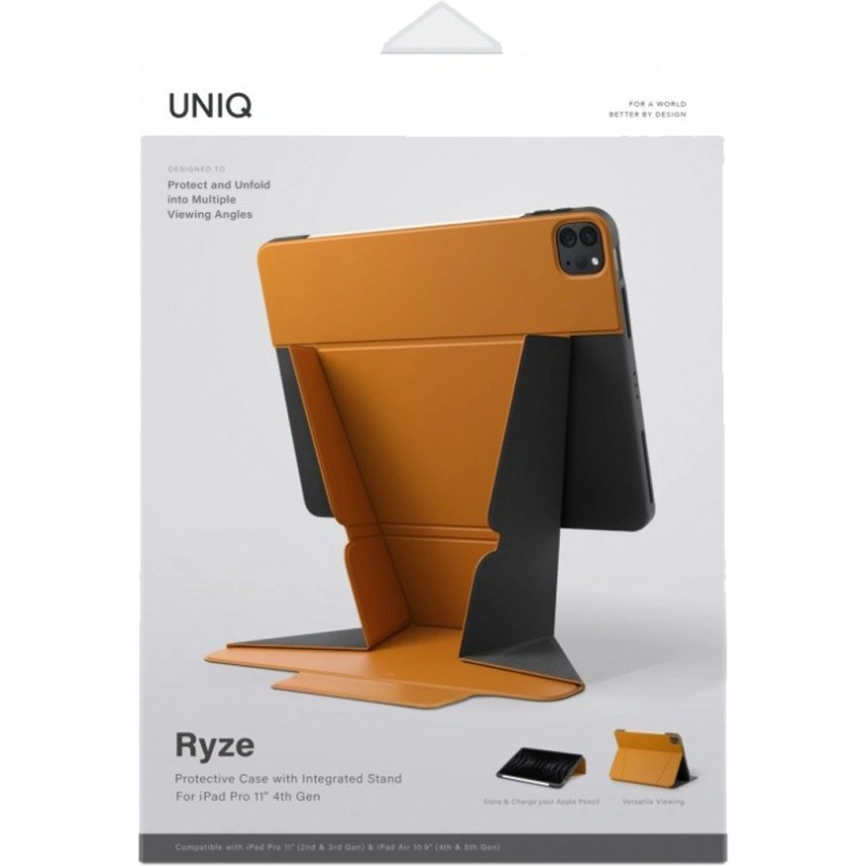 Чехол Uniq RYZE для iPad Pro 11 (2022/21) / Air 10.9 (2022/20) Mustard фото 7