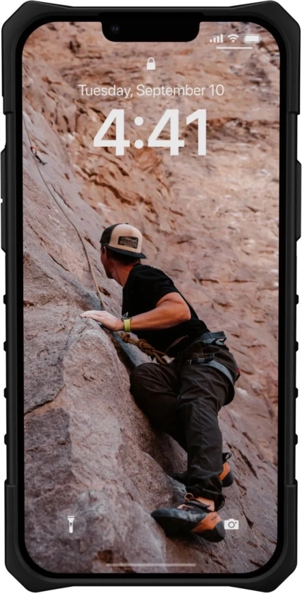 Чехол UAG Pathfinder SE для iPhone 14 Black Midnight Camo фото 6