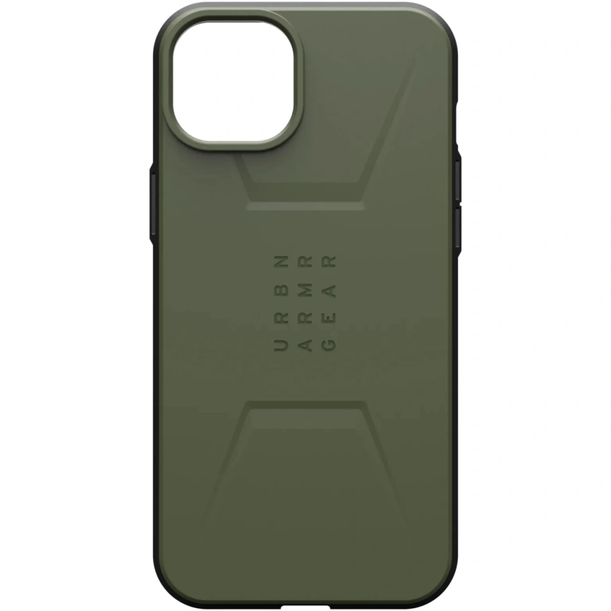 Чехол UAG Civilian with MagSafe для iPhone 15 Olive Drab (114287114040) фото 1