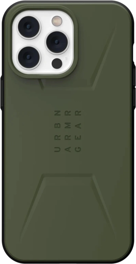 Чехол UAG Civilian For MagSafe для iPhone 14 Pro Olive фото 8