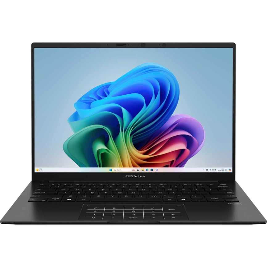 Ноутбук ASUS Zenbook 14 UM3406KA-PP181 14 3K OLED/ R7-350 AI/32GB/1TB SSD (90NB14U1-M00AL0) Jade Black фото 3