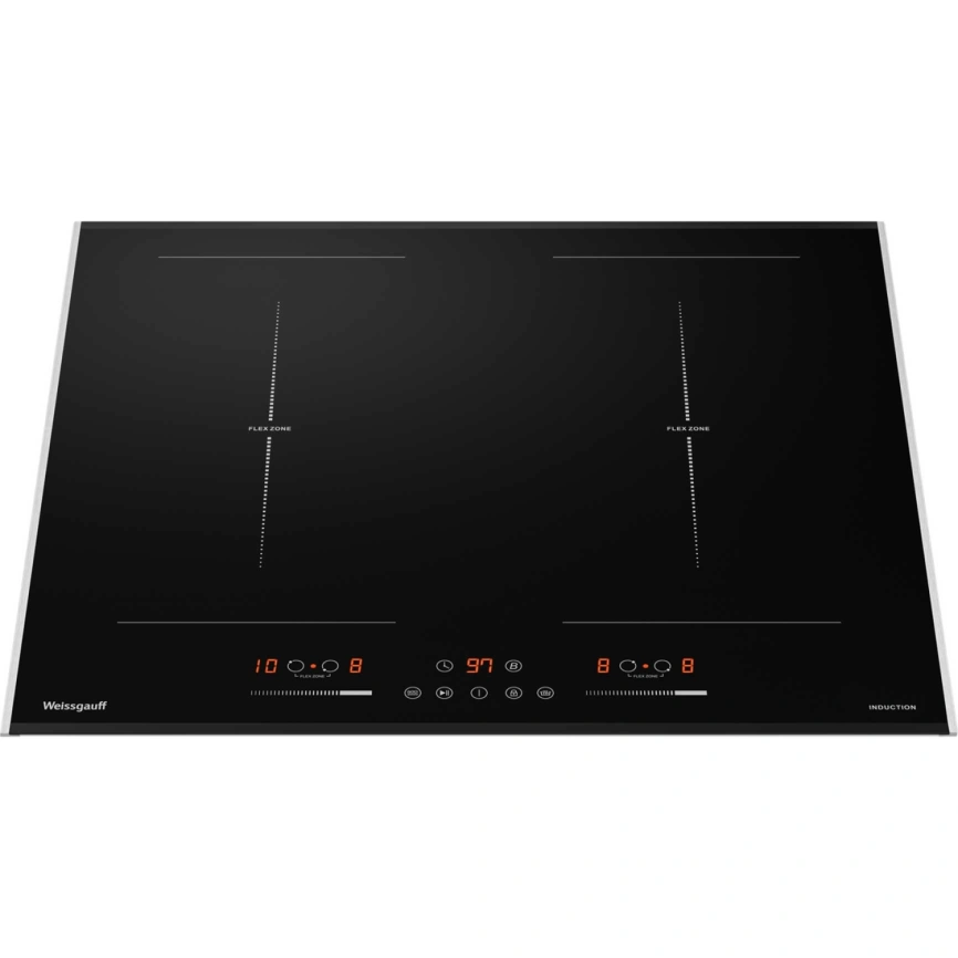 Индукционная варочная панель Weissgauff HI 642 BFZG Black фото 3