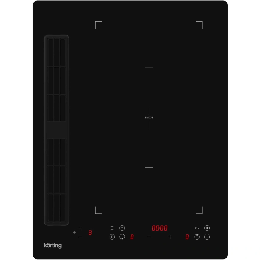 Индукционная варочная панель Korting HIBH 40980 NB Black фото 2