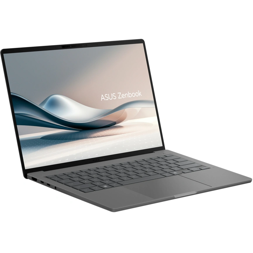 Ноутбук ASUS Zenbook 14 UX3407RA-QD038W 14 WUXGA OLED/ Snapdragon X Elite X1E 78 100 Processor/32GB/1TB SSD (90NB16G2-M00360) Iceland Gray фото 3