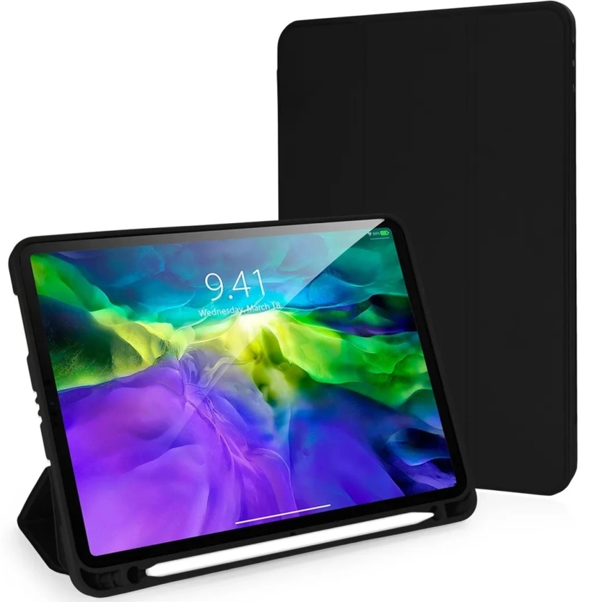 Чехол Gurdini Milano Series для iPad 11 (2025) Black фото 1