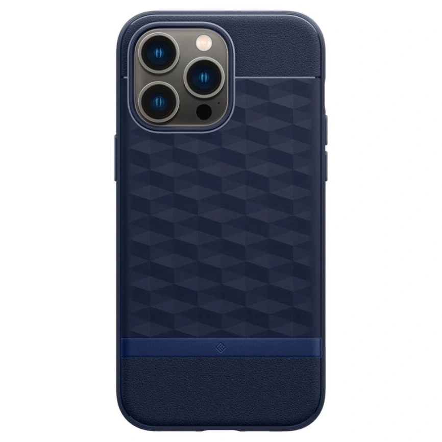 Чехол Spigen Caseology Parallax Mag для iPhone 14 Pro (ACS05003) Midnight Blue фото 2