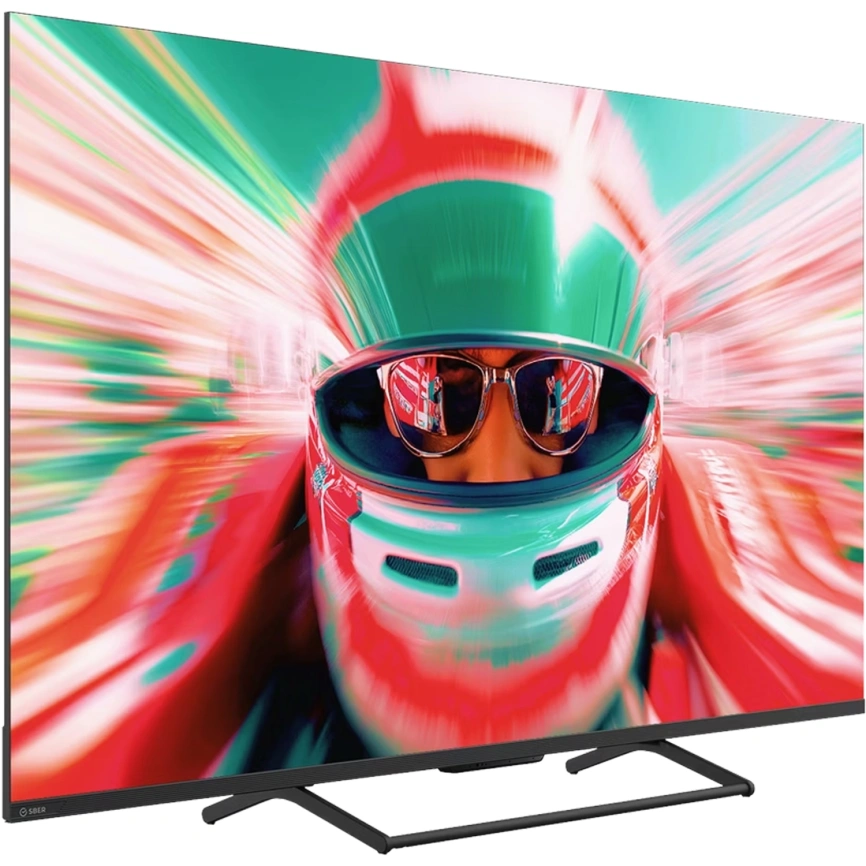 Телевизор Sber 55" QLED 4K UHD Салют ТВ (SDF-55UQ7000MBA) фото 3