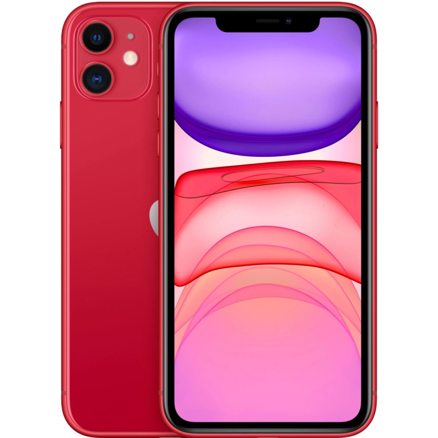 Смартфон Apple iPhone 11 64Gb (PRODUCT)RED (Красный) (MHDD3RU/A) фото 1