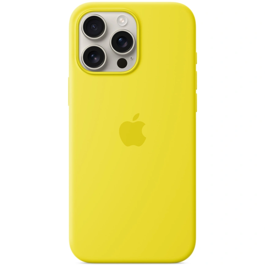 Чехол Apple Silicone Case with MagSafe для iPhone 16 Pro Max Star Fruit фото 3