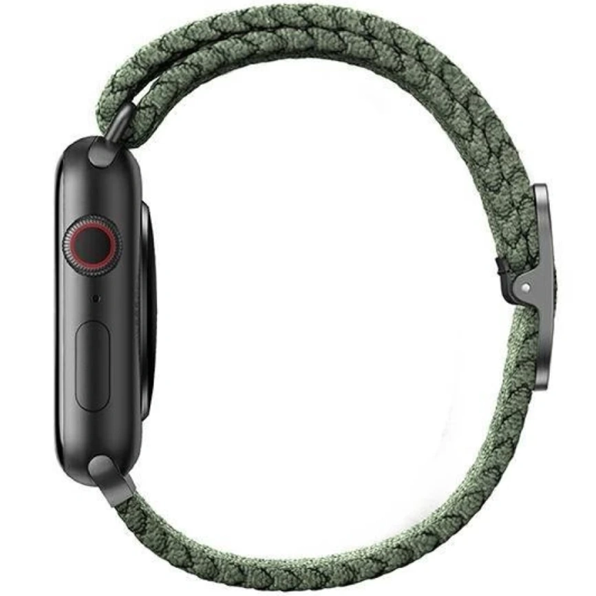 Ремешок Uniq Aspen Design Strap Braided для Apple Watch 38/40/41 Green фото 5