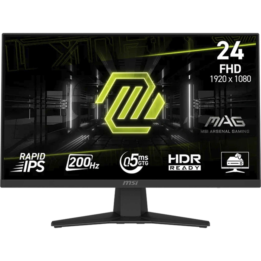 Монитор MSI 24" MAG 244F IPS Black (9S6-3BC41H-011) фото 1