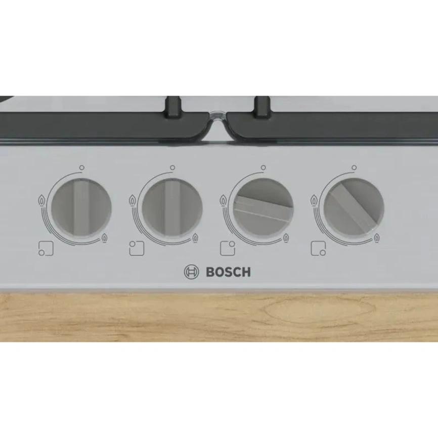 Газовая варочная панель Bosch Serie 4 PGH6B5K90R Stainless Steel фото 4