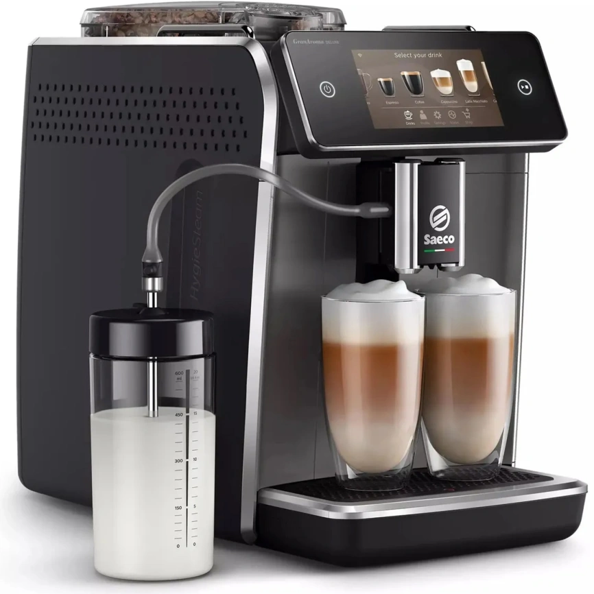 Кофемашина Saeco GranAroma Deluxe SM6682/10 Black фото 3