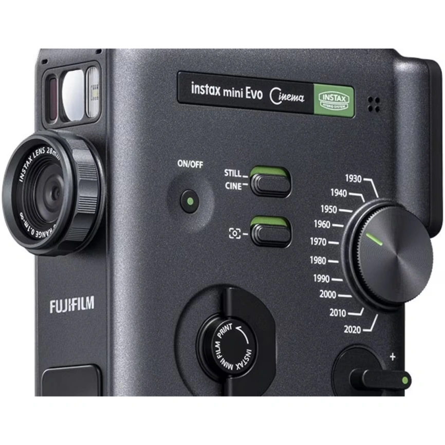 Фотоаппарат Fujifilm Instax mini Evo Cinema Black фото 2