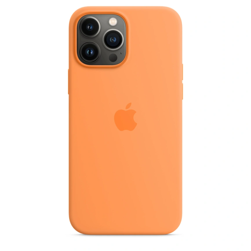 Силиконовый чехол Apple MagSafe для iPhone 13 Pro Max Весенняя мимоза фото 2