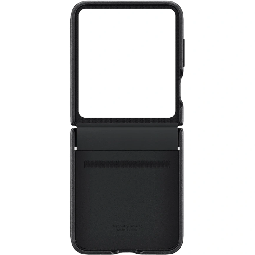 Чехол Samsung Series для Galaxy Z Flip 5 Flap Eco-Leather Case Black фото 4