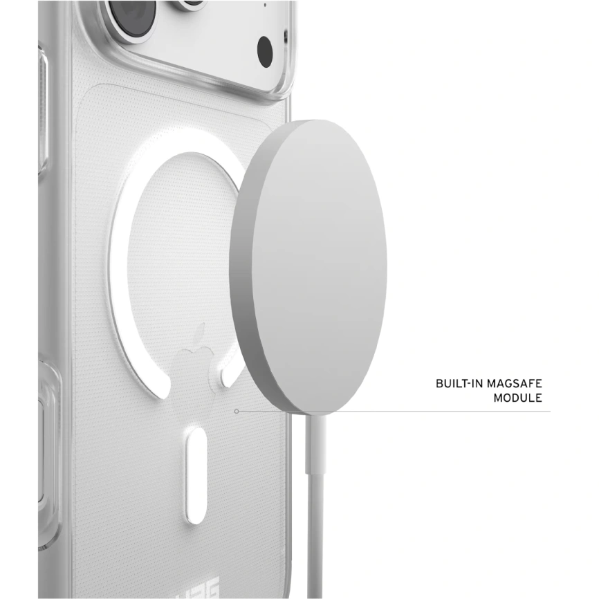 Чехол UAG MagSafe Scout для iPhone 18 Pro Max Ice/White (114557114341) фото 5