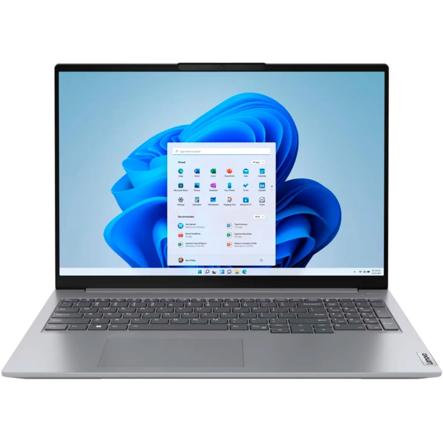 Ноутбук Lenovo ThinkBook 16 G6 ABP 16 WUXGA IPS/ R5-7430U/16Gb/512Gb SSD (21KK008FAK) Arctic Grey фото 4