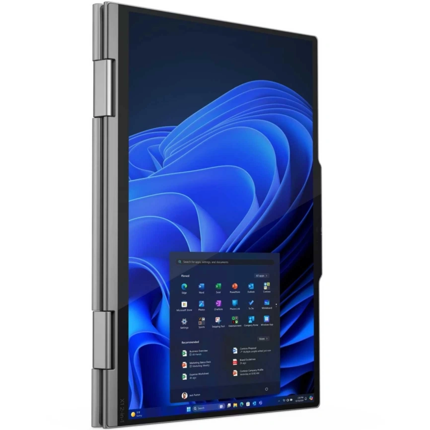 Ноутбук Lenovo ThinkPad X1 2-in-1 G10 Aura Edition 14 IPS/i7-258V Ultra/32GB/1TB SSD (21NU003LUS) Luna Gray фото 5