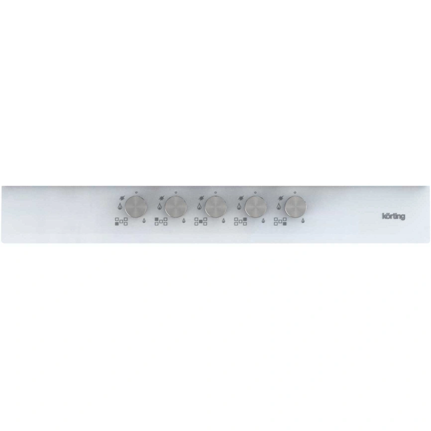 Газовая варочная панель Korting HGG 7835 CTW White фото 3