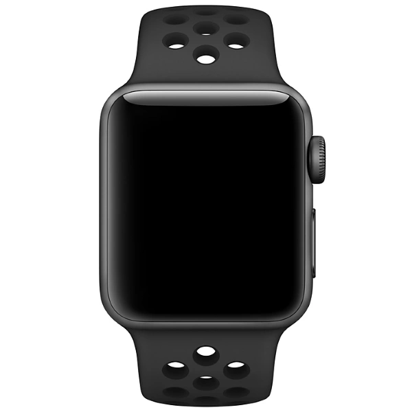 Ремешок Apple Nike Sport Band для Apple Watch 38/40/41mm MQ2K2ZM/A Anthracite/Black фото 3