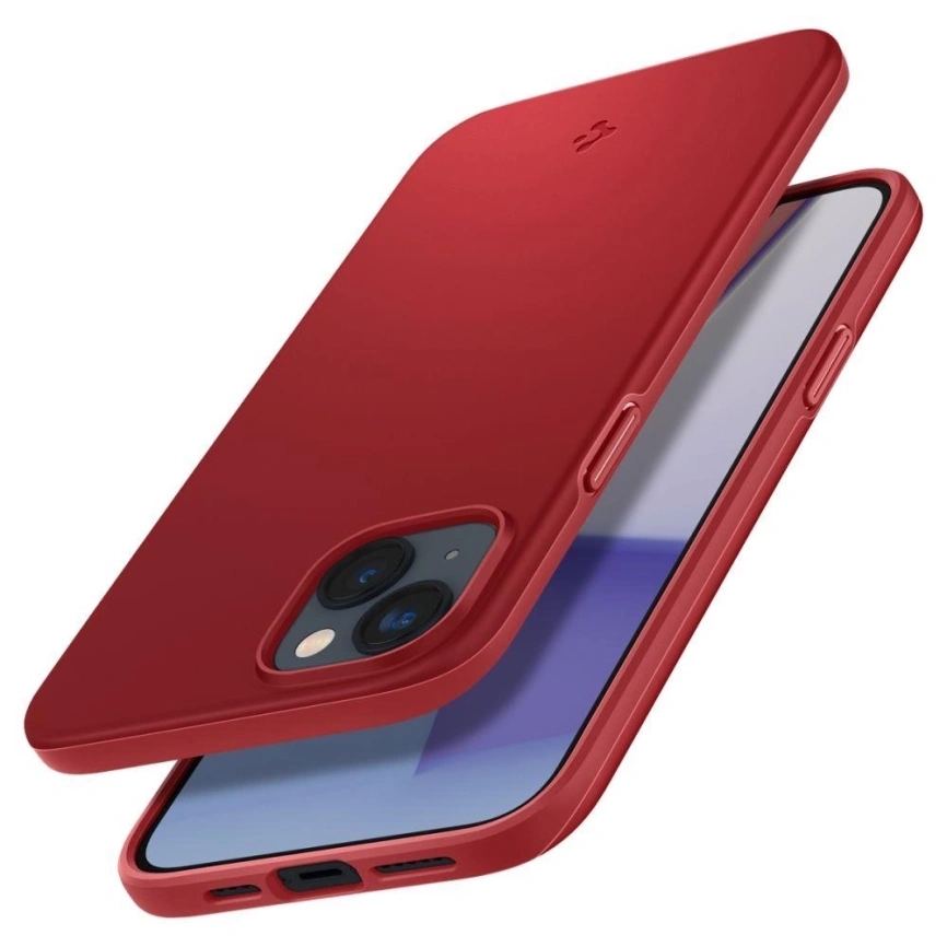 Чехол Spigen Thin Fit для iPhone 14 (ACS04789) Red фото 4