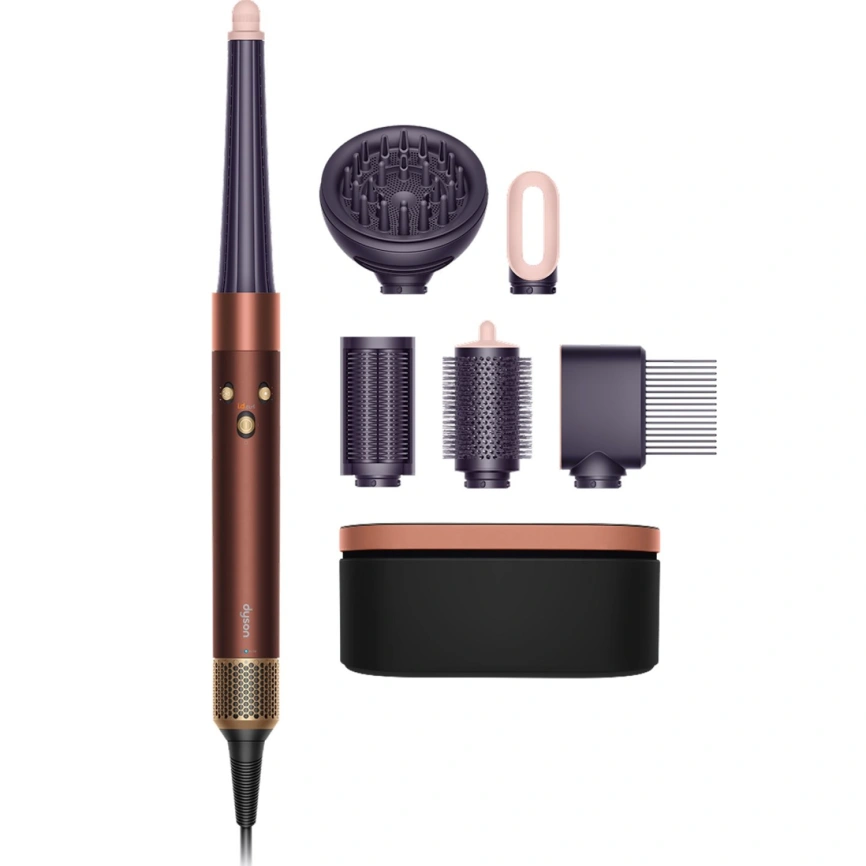 Стайлер Dyson Airwrap Complete Long HS08 Diffuse Plum/Copper фото 1