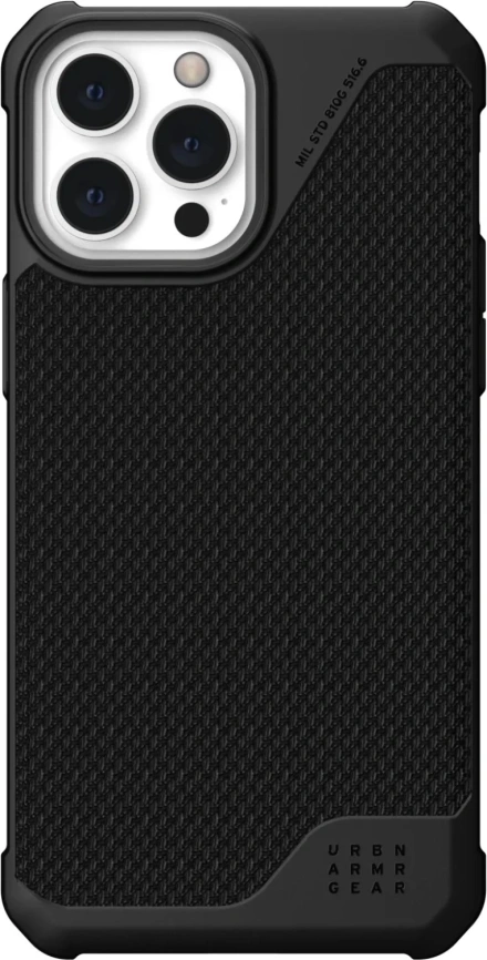 Чехол UAG Metropolis LT для iPhone 13 Pro Max (11316O113940) Kevlar Black фото 3