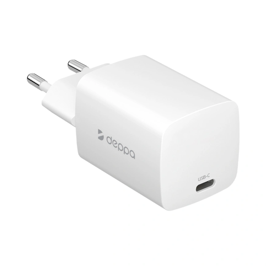 Сетевое зарядное устройство Deppa 33W USB-C 11431 White фото 1