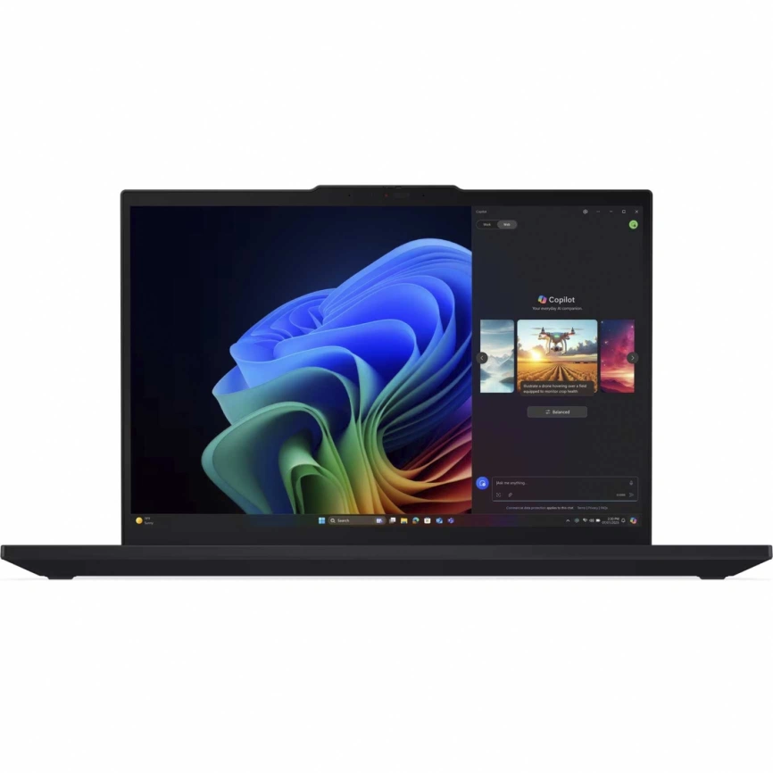 Ноутбук Lenovo ThinkPad T16 G4 16 IPS/ R5 AI PRO 340/16GB/512GB SSD (21QN0049FW) Balck фото 3