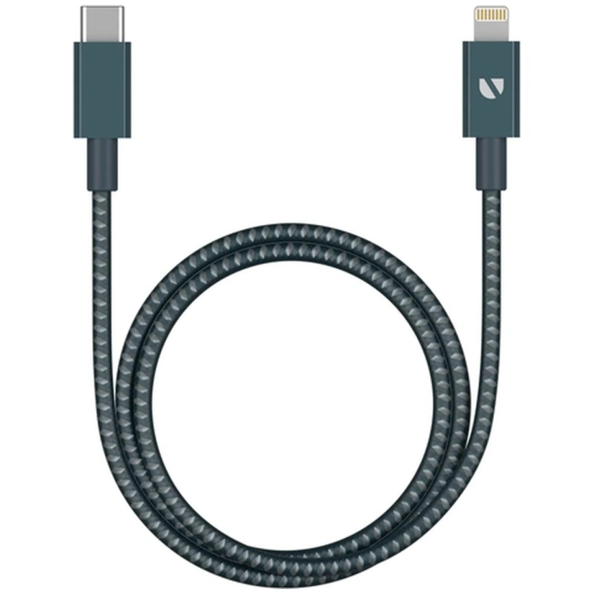 Кабель Deppa USB-C/Lightning 1,2m 72320 Gray фото 1