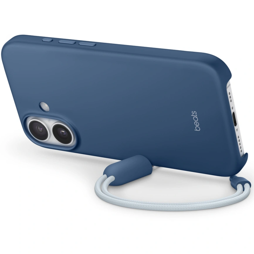 Чехол Beats Kickstand Case with MagSafe and Camera Control для iPhone 17 Bedrock Blue фото 1