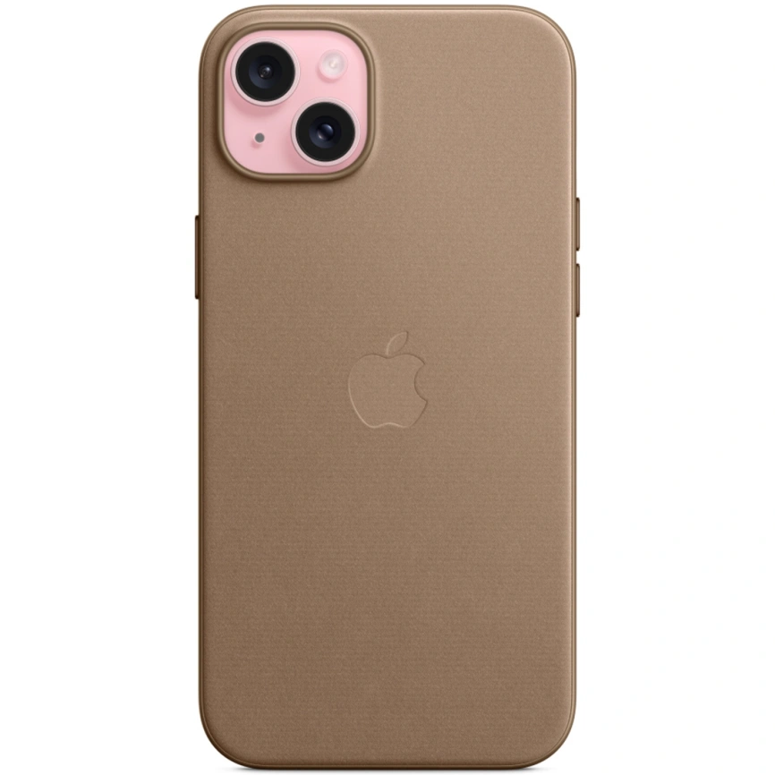 Чехол Apple FineWoven with MagSafe для iPhone 15 Taupe фото 5