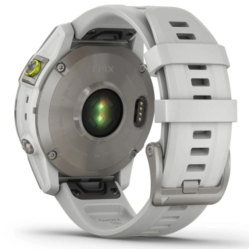 Умные часы Garmin Epix™ Gen 2 (010-02582-20) Sapphire - White Titanium фото 2