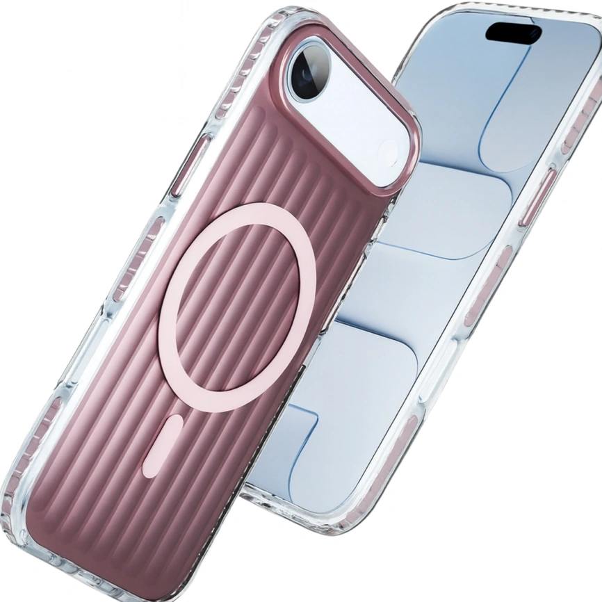 Чехол Gurdini Ocean Case Metalic для iPhone Air Pink фото 1